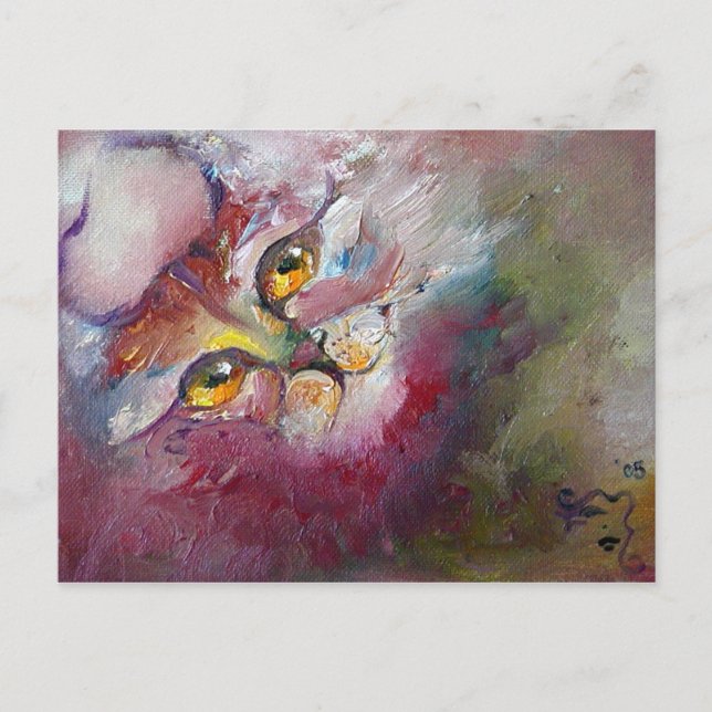 Cartão Postal Cheshire Smile (Frente)