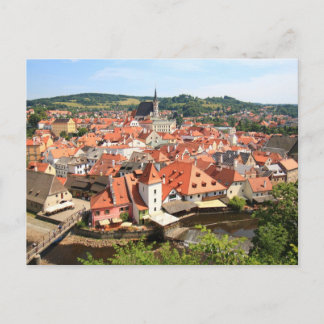 Cartão Postal Chesky Krumlov 001, Foto Checa