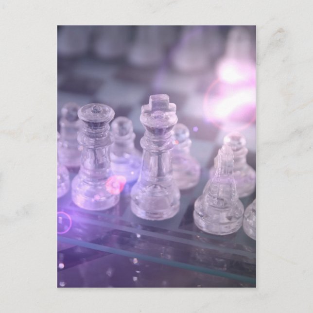 Cartão Postal Chess Master Postcard (Frente)