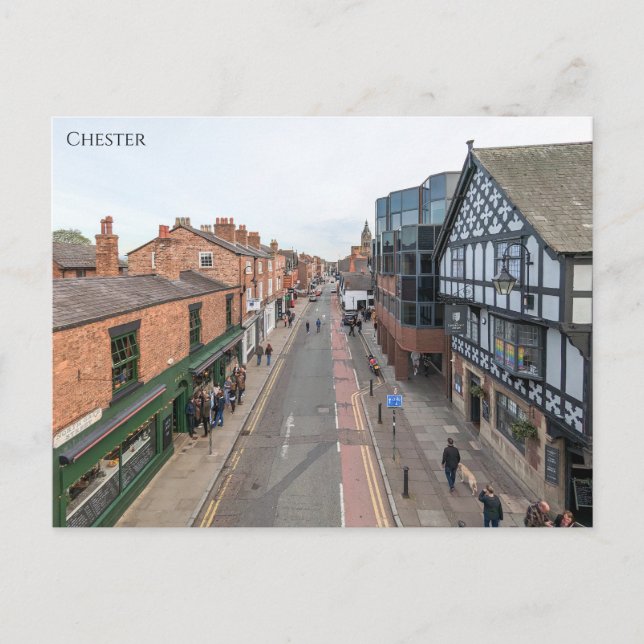 Cartão Postal Chester (Frente)