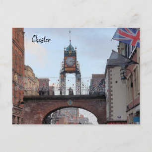 Cartão Postal Chester - City Walls