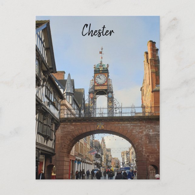 Cartão Postal Chester - City Walls (Frente)