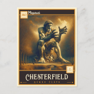 Cartão Postal Chesterfield, Missouri   Vintage