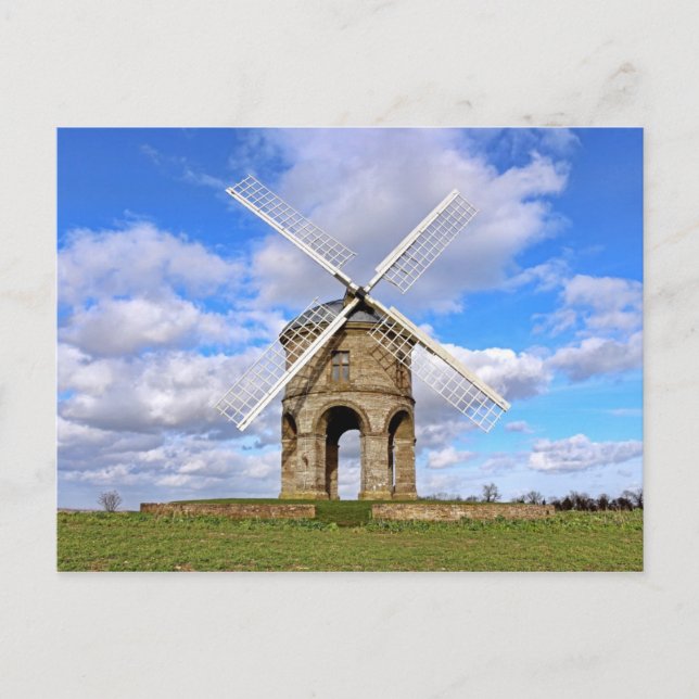 Cartão Postal Chesterton Windmill Warwickshire (Frente)