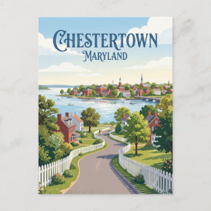 Cartão Postal Chestertown Maryland