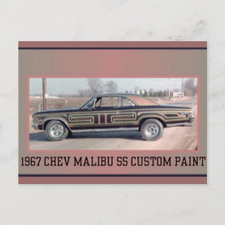 CARTÃO POSTAL CHEV SS 2 1977