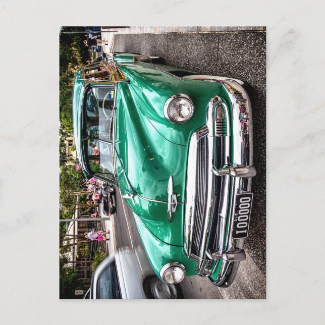 Cartão Postal Chevrolet de 1951, Vagão de Estacionamento Deluxe, (Frente)