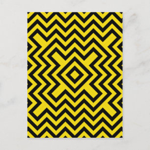 Cartão Postal Chevron Bee