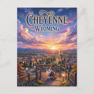 Cartão Postal Cheyenne EUA