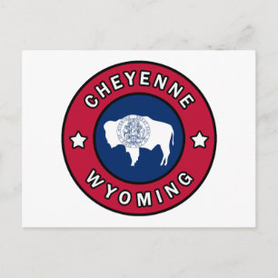 Cartão Postal Cheyenne Wyoming