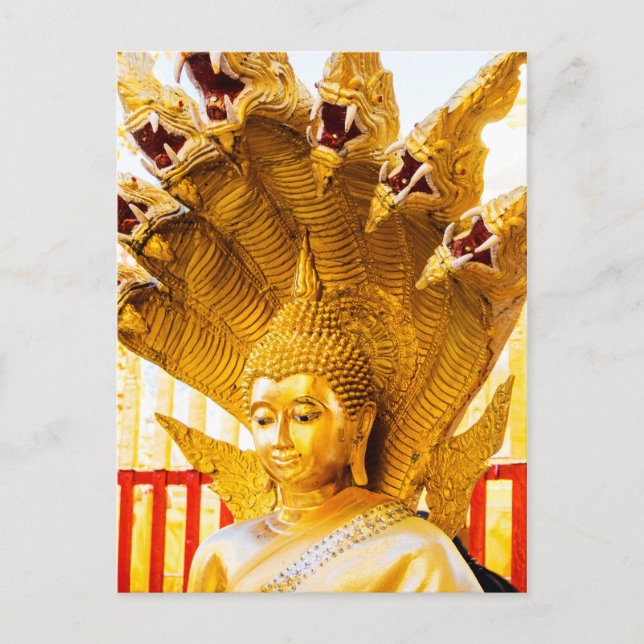 Cartão Postal Chiang Mai Watt Pra Aquele Doi Suthep (Frente)