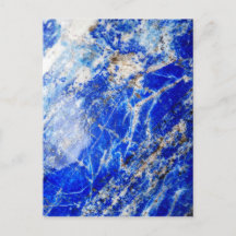 Chic Modern Blue Marble Stone