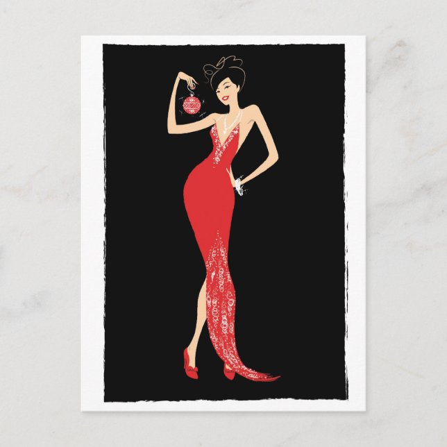 Cartão postal Chic Ornamet (Frente)