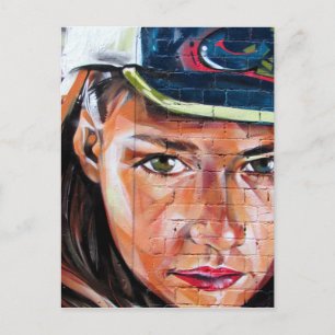 Cartão Postal chica guapa