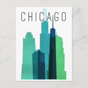 CARTÃO POSTAL CHICAGO