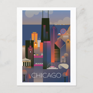 Cartão postal Chicago