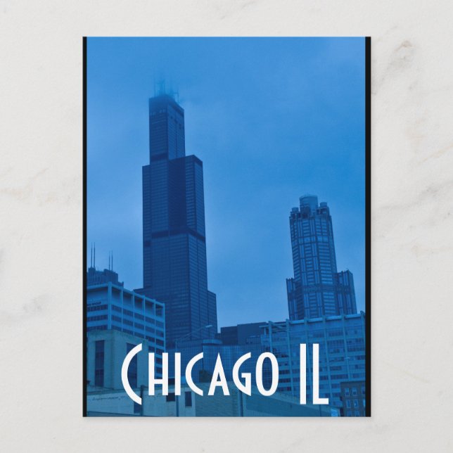 Cartão Postal chicago (Frente)
