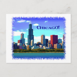 Cartão Postal Chicago