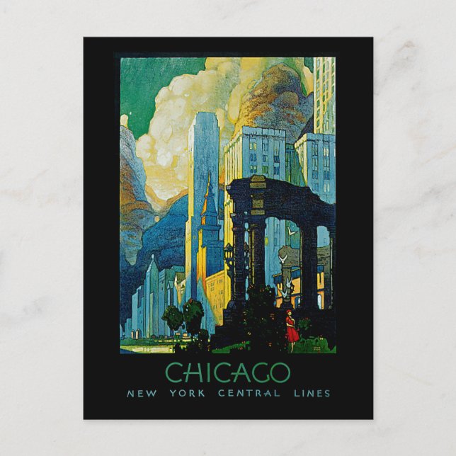 Cartão Postal Chicago (Frente)