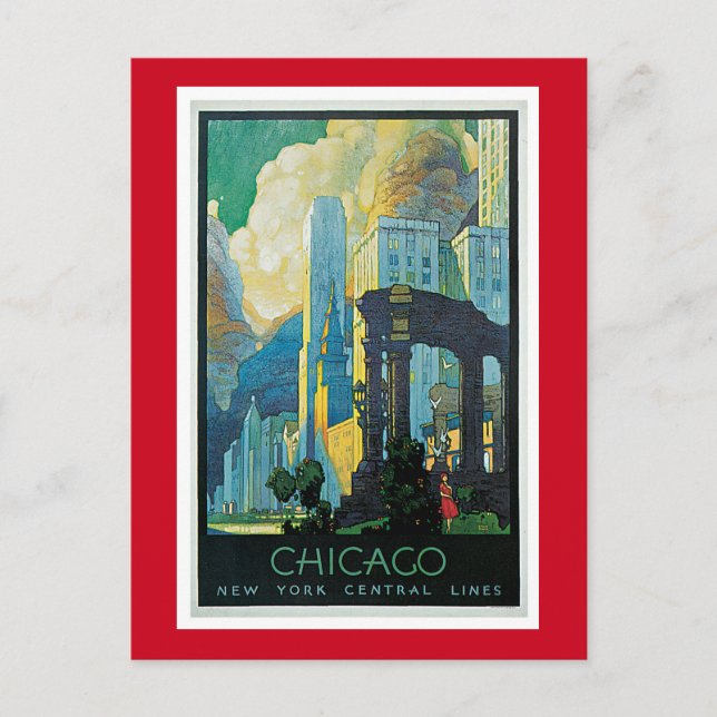 Cartão Postal Chicago (Frente)