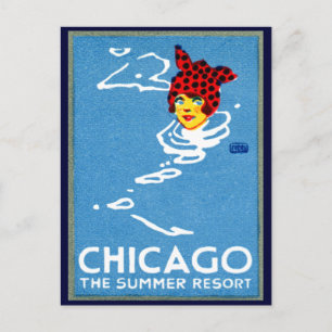 Cartão Postal Chicago 1912, The Summer Resort