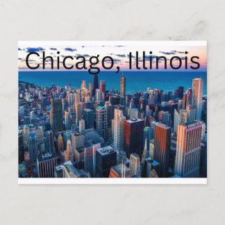 Cartão Postal Chicago, Cartão-postal Illinois