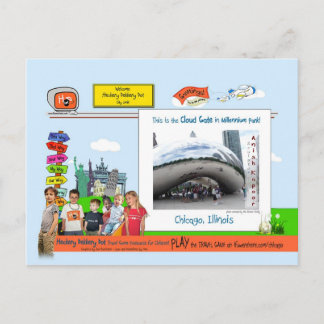 Cartão Postal Chicago! É bem o seu tipo de cidade!