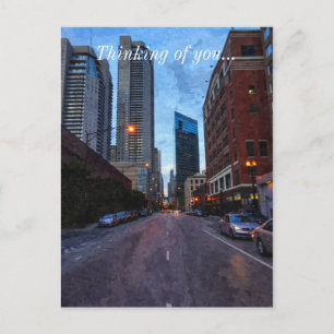Cartão Postal Chicago Evening Drive
