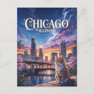 Cartão Postal Chicago Illinois