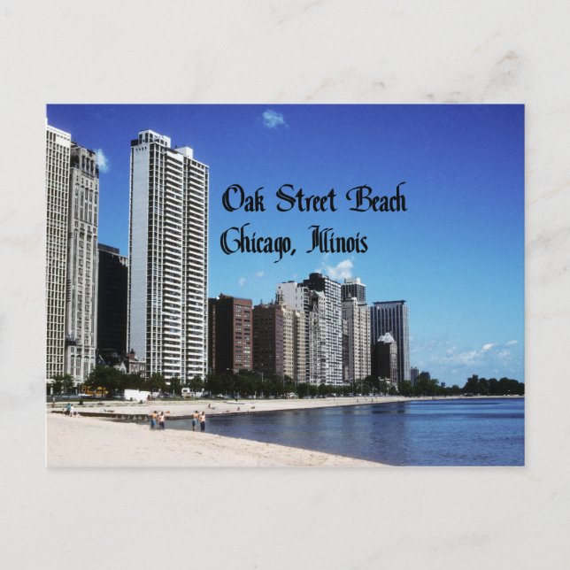 Cartão Postal Chicago Illinois (Frente)