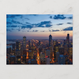 Cartão Postal Chicago, Illinois, Skyline Postcard