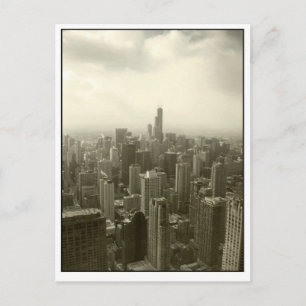 Cartão Postal Chicago Skyline