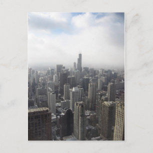 Cartão Postal Chicago Skyline
