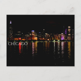 Cartão Postal Chicago Skyline