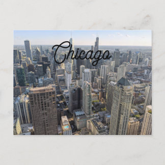 Cartão Postal Chicago Skyline