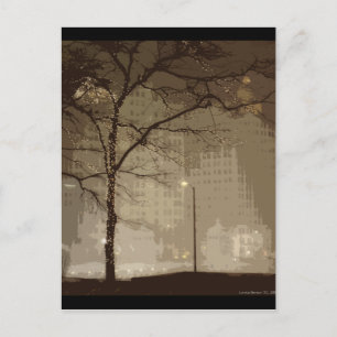 Cartão Postal Chicago Winter