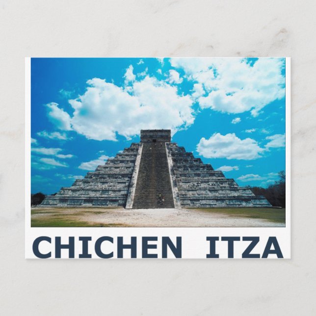 Cartão Postal Chichen Itza (Frente)