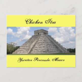 Cartão Postal Chichen Itza 2008
