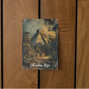 Cartão Postal Chichen Itza Mexico Viagens vintage