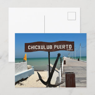 Cartão Postal Chicxulub Puerto, México - Cartão-postal padrão