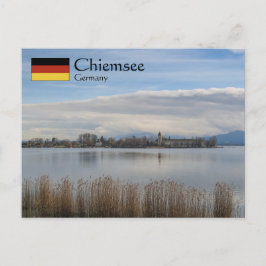 Cartão Postal Chiemsee Alemanha
