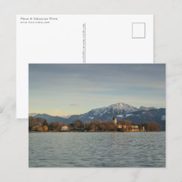 Cartão Postal Chiemsee Alemanha