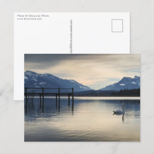 Cartão Postal Chiemsee Alemanha