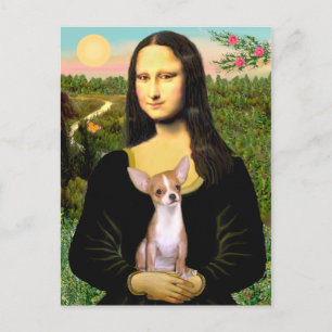 Cartão Postal Chihuahua 1b - Mona Lisa