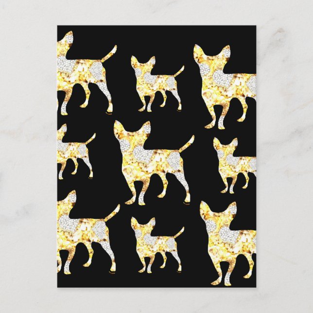 CARTÃO POSTAL CHIHUAHUA BRILHOS! (Frente)