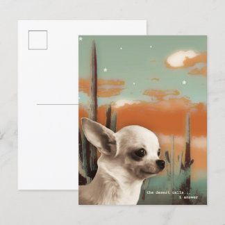 Cartão Postal Chihuahua no Deserto