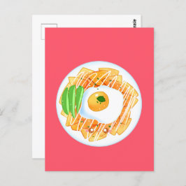 Cartão Postal Chilaquiles Rojos