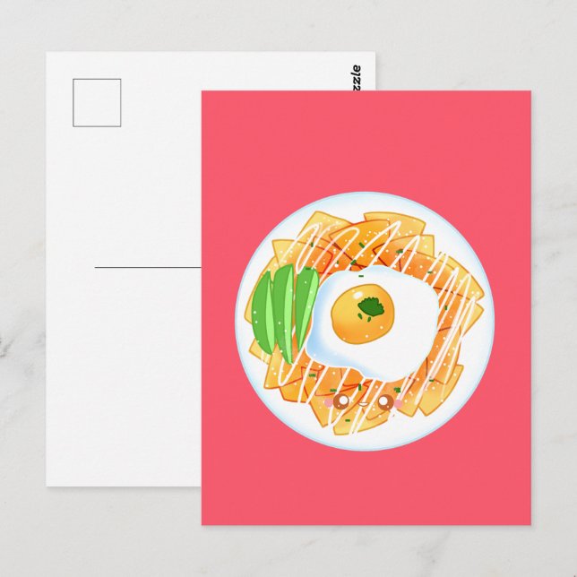 Cartão Postal Chilaquiles Vermelhos (Frente/Verso)