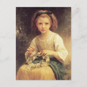 Cartão Postal Child Braking Crown de Bouguereau