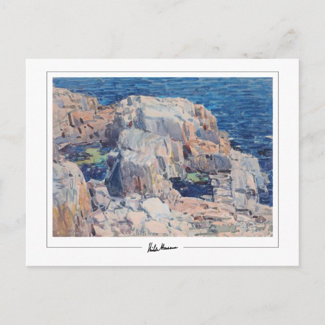 Cartão Postal Childe Hassam #132-2 - Cartão-postal de arte fino (Frente)